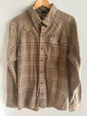 NRS Men's M's Campfire Flannel Shirt - Desert Horizon (Size M)